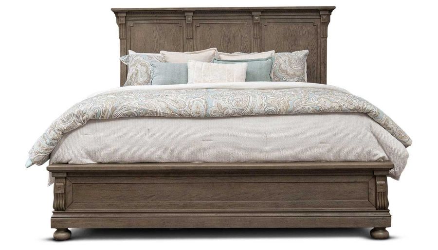 Picture of Ava II Grey King Bed, Dresser, Mirror, Nightstand & Chest