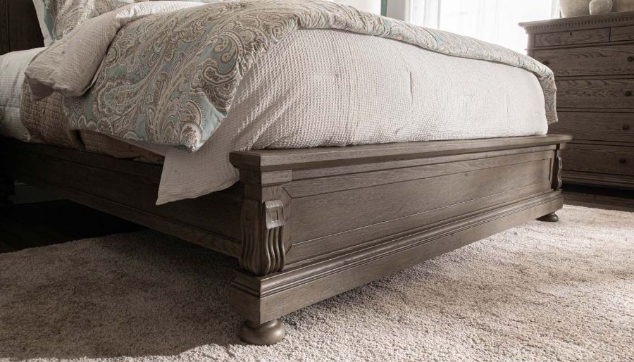 Imagen de Ava II Grey Queen Bed, Dresser, Mirror & 2 Nightstands
