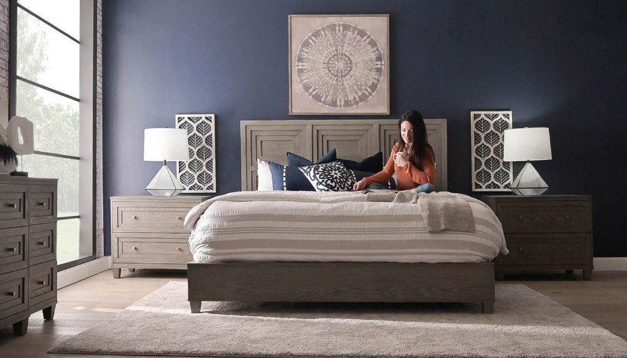 Picture of Marilyn Queen Bed, Dresser, Mirror, Nightstand & Chest