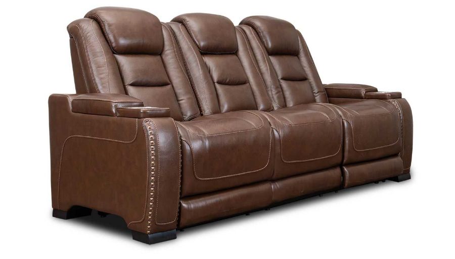 Picture of El Patron Brown Power Sofa