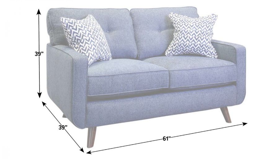 Picture of Hollywood Denim Loveseat