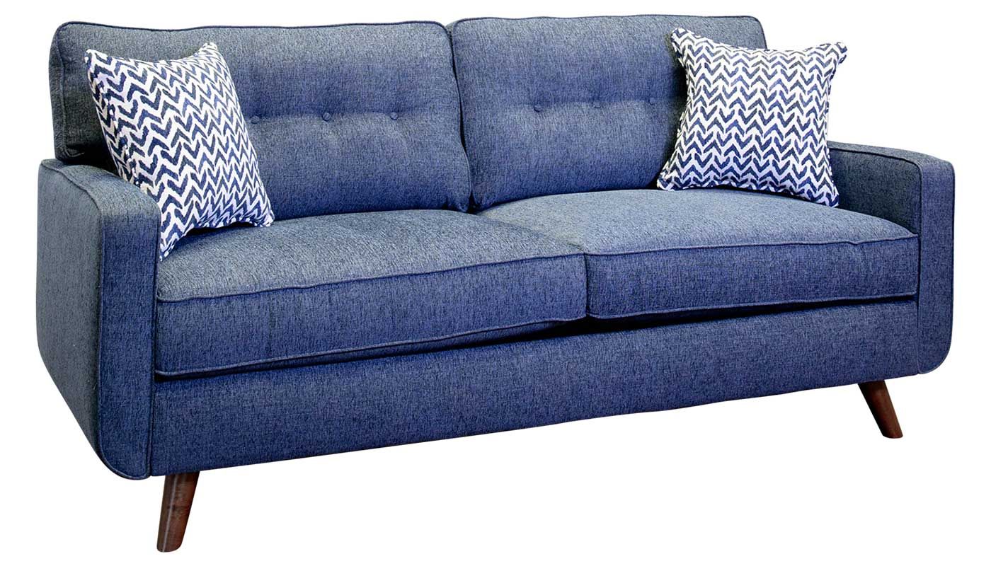Amazon.com: ovios Patio Sofa All Weather Outdoor Furniture Loveseat Couch  High Back Wicker Rattan Loveseat Couch for Yard Backyard Porch (Denim Blue)  : Patio, Lawn & Garden