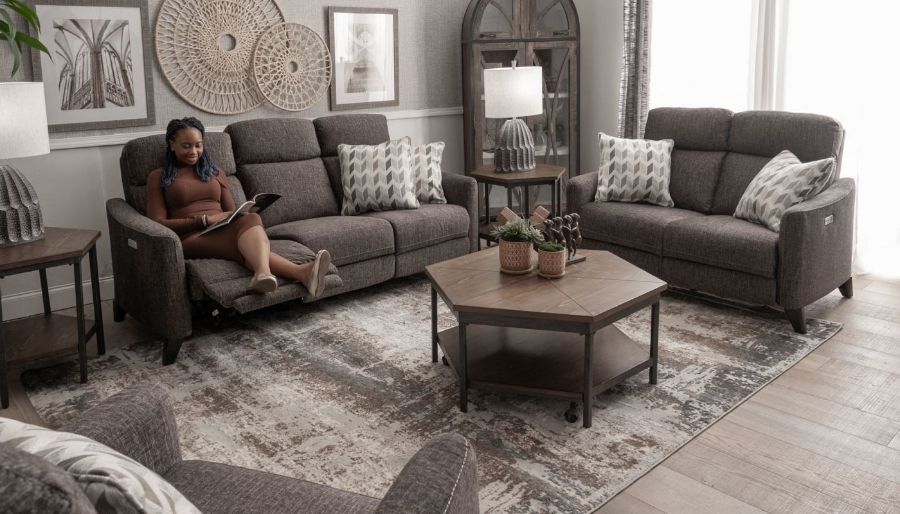 Picture of Symmetry Power Sofa & Loveseat