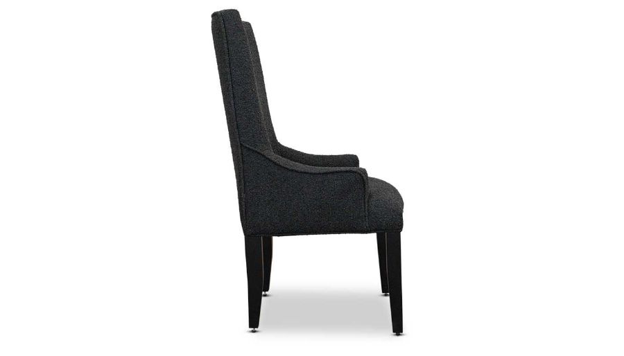 Picture of Our House Dining Height Black Arm Chair