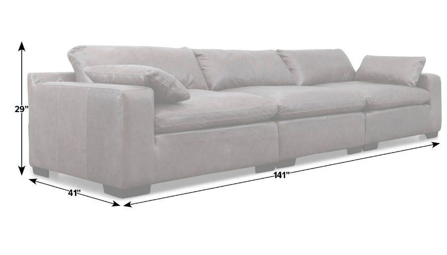 Picture of City Limits Leather Super Sofa
