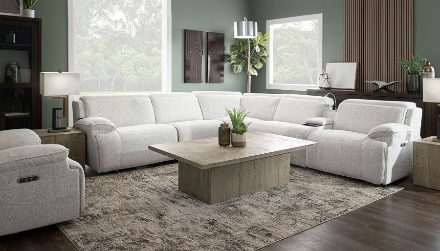 Picture of Ibiza II Fabric 6-Piece Power Sectional