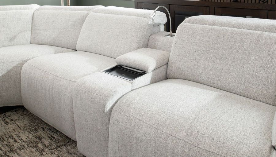 Picture of Ibiza II Fabric 6-Piece Power Sectional