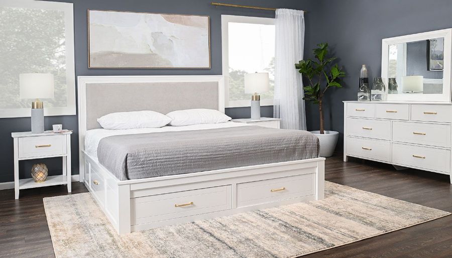 Picture of Wesley Full Bed, Dresser, Mirror & Nightstand
