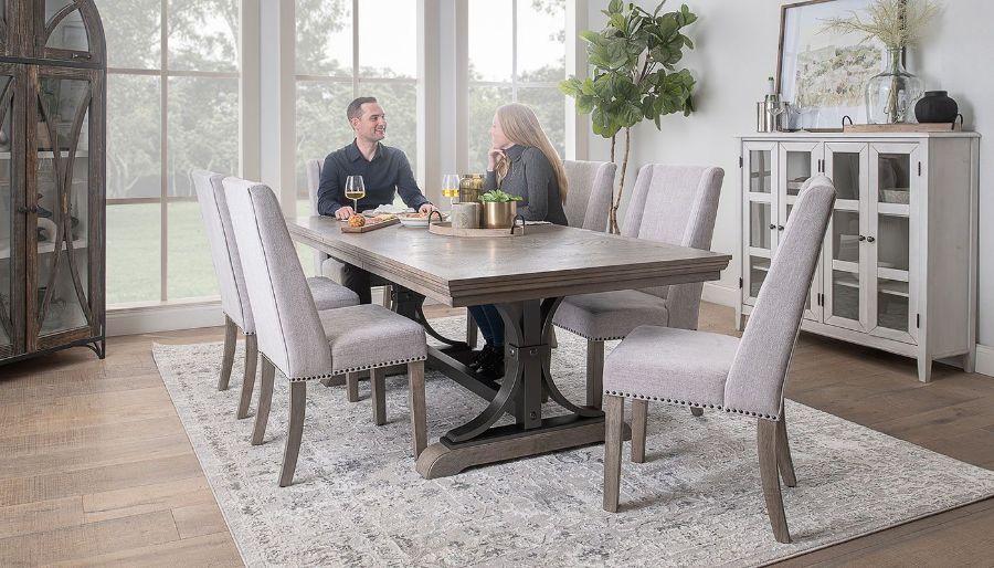 Imagen de Hunter Dining Height Table & 6 Side Chairs