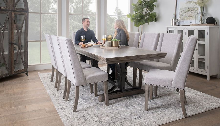 Picture of Hunter Dining Height Table & 8 Side Chairs
