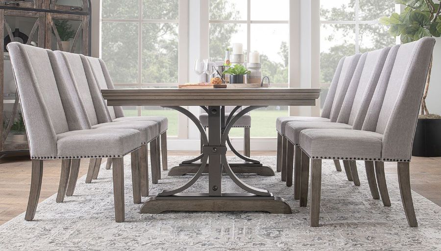 Imagen de Hunter Dining Height Table & 8 Side Chairs