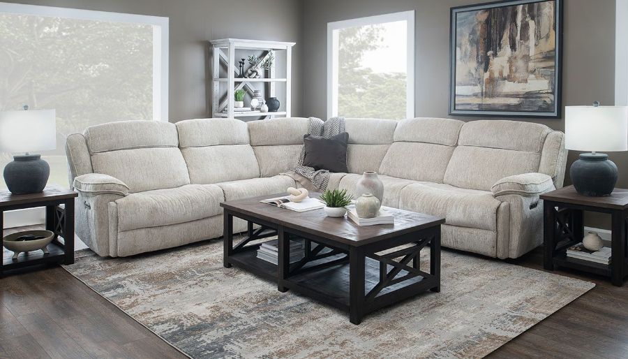 Picture of Easthill Beige 5-Piece Sectional