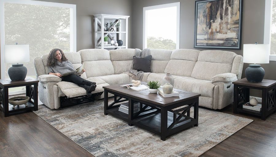 Picture of Easthill Beige 5-Piece Sectional