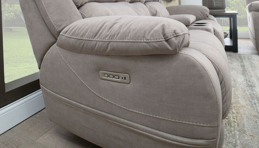 Imagen de Port Arthur II Khaki Triple Power Sofa, Loveseat & Recliner