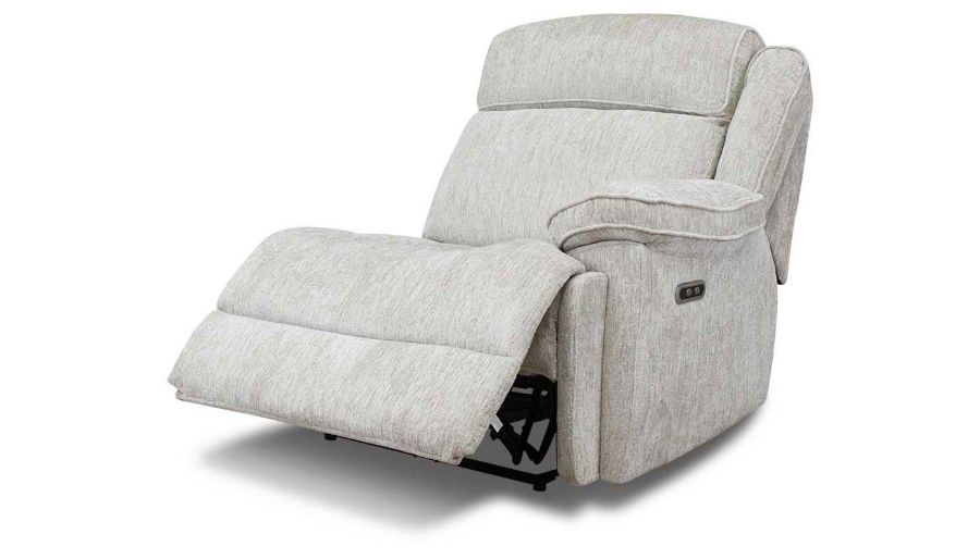 Picture of Easthill Beige Right Arm Facing Power Recliner