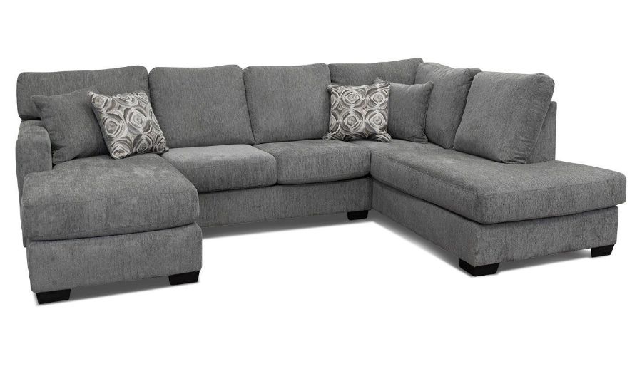 Picture of Dalhart Smoke Dual Chaise Sectional