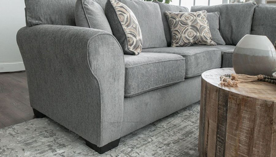 Imagen de Heath Smoke Sectional with Right Arm Facing Chaise