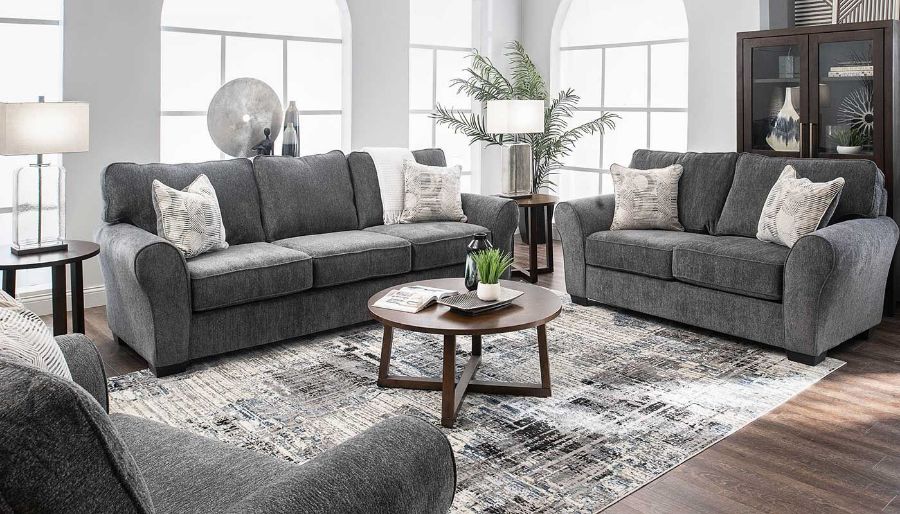 Picture of Aubrey Slate Sofa, Loveseat & Chair