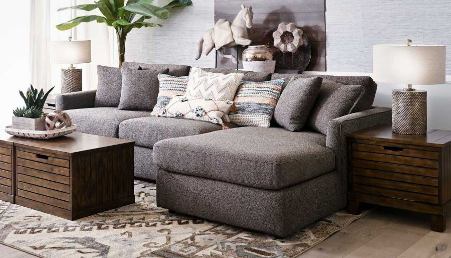 Picture of Brock Sectional with Right Arm Facing Chaise