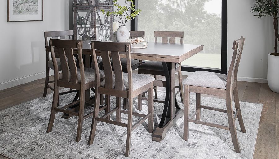 Imagen de Quincy Counter Height Table & 4 Side Chairs