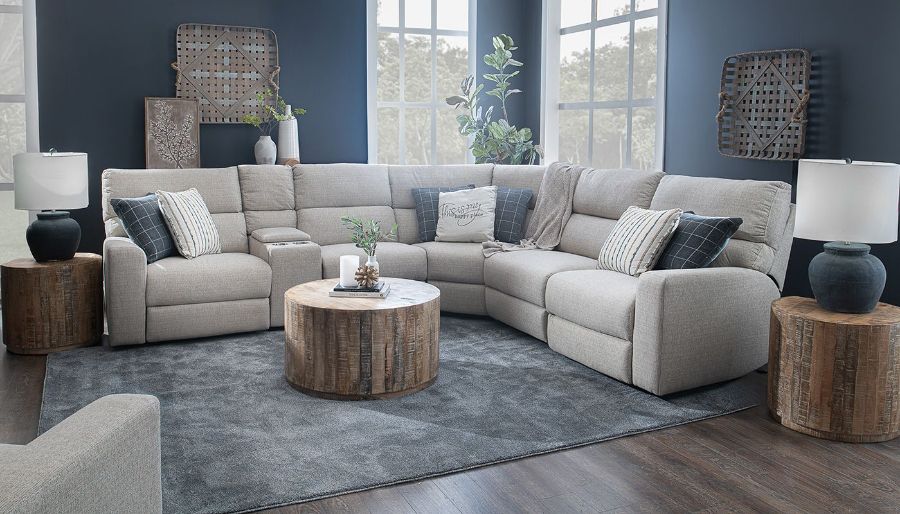 Picture of Modern Cottage 6-Piece Power Sectional