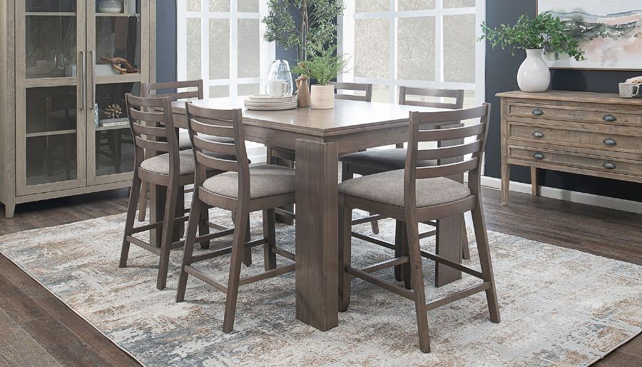 Imagen de Harvest Counter Height Table & 6 Side Chairs